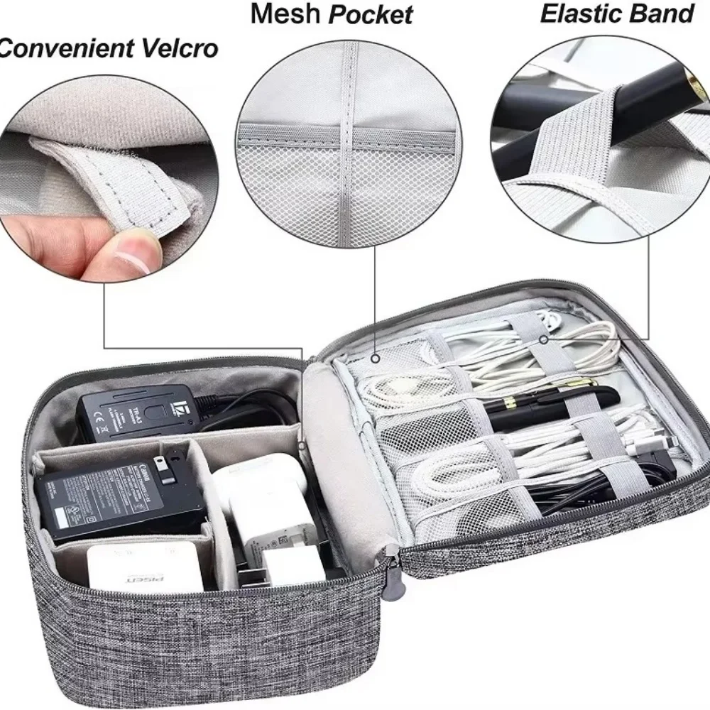 Travel Portable Digital Storag - Tech Accessories Case ulasan dan harga