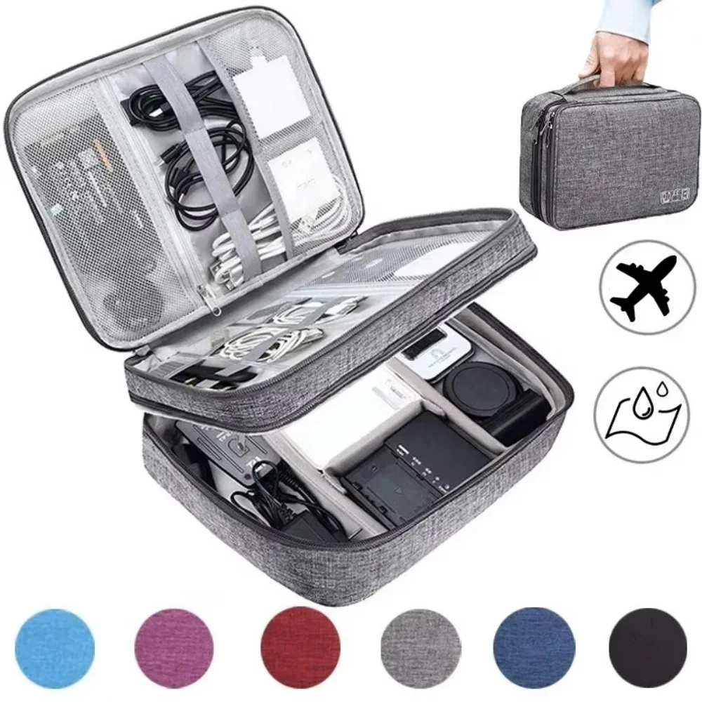Travel Portable Digital Storag - Tech Accessories Case ulasan dan harga