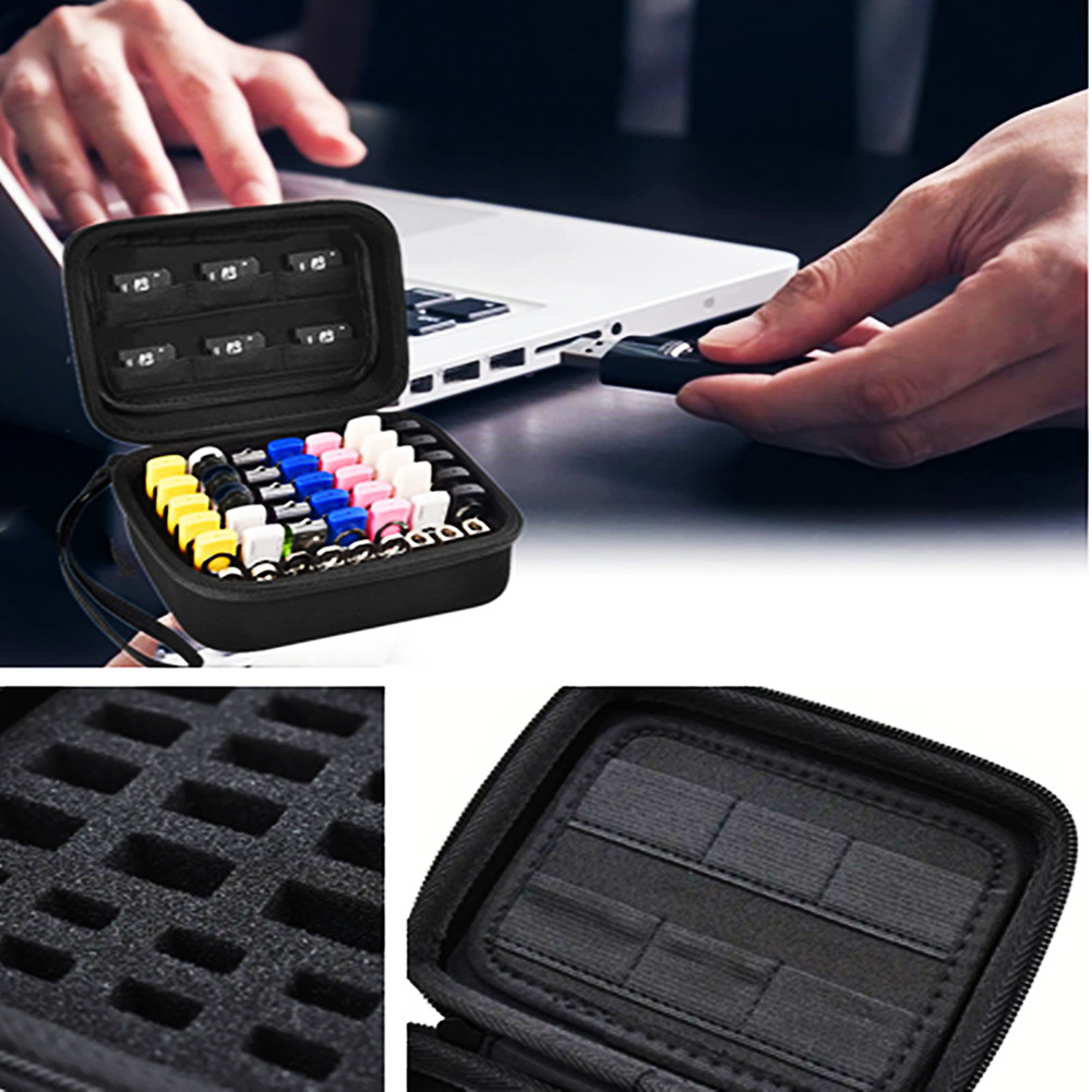 USB Flash Drive Case SD Card T - Tech Accessories Case ulasan dan harga