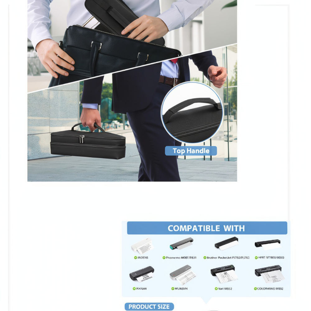 Compact Portable Printer Stora - Tech Accessories Storage ulasan dan harga