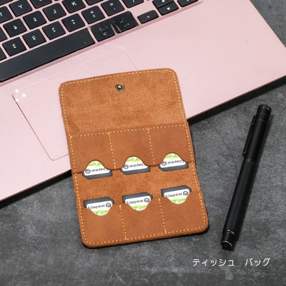 Memory Card Case Pu Leather Mu - Mobile Tech Accessories ulasan dan harga