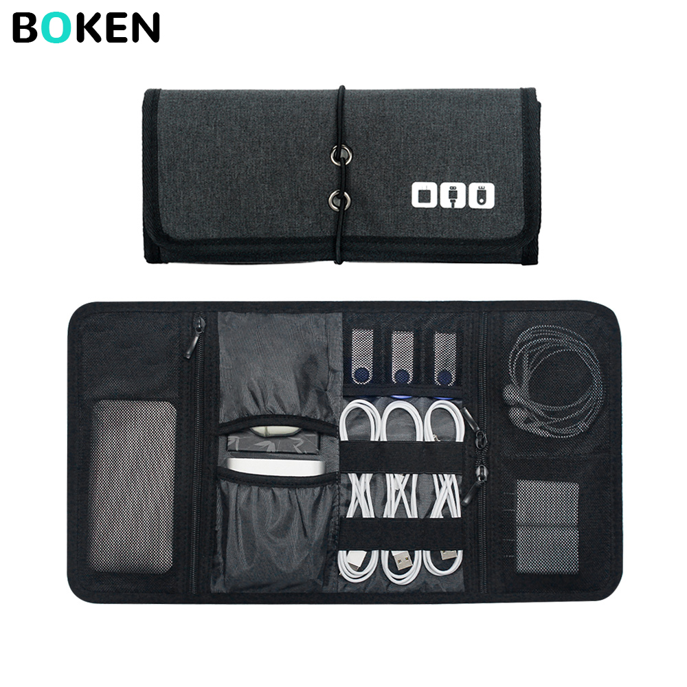 Tech Organizer Bag Cable Stora - Tech Accessories Storage ulasan dan harga