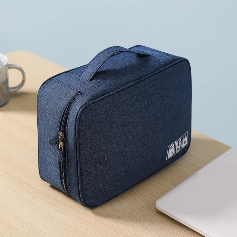 Cable Organizer Bag for Travel - Tech Accessories Travel Organizer Pouch ulasan dan harga