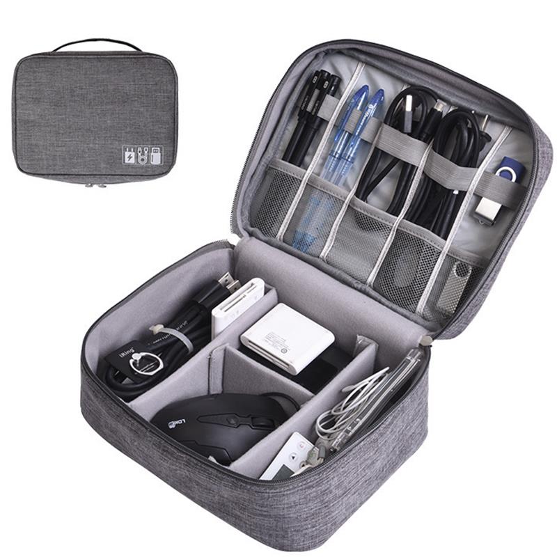 Travel Cable Bag Portable Digi - Tech Accessories Case ulasan dan harga