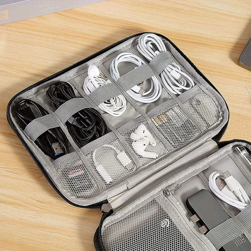 1 Pack Portable Electronic Acc - Tech Accessories Travel Organizer Pouch ulasan dan harga