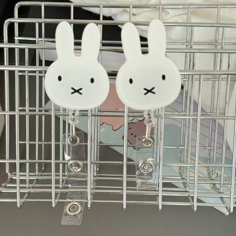 Kawaii Miffy ID Badge Holder w - Kawaii Tech Accessories ulasan dan harga