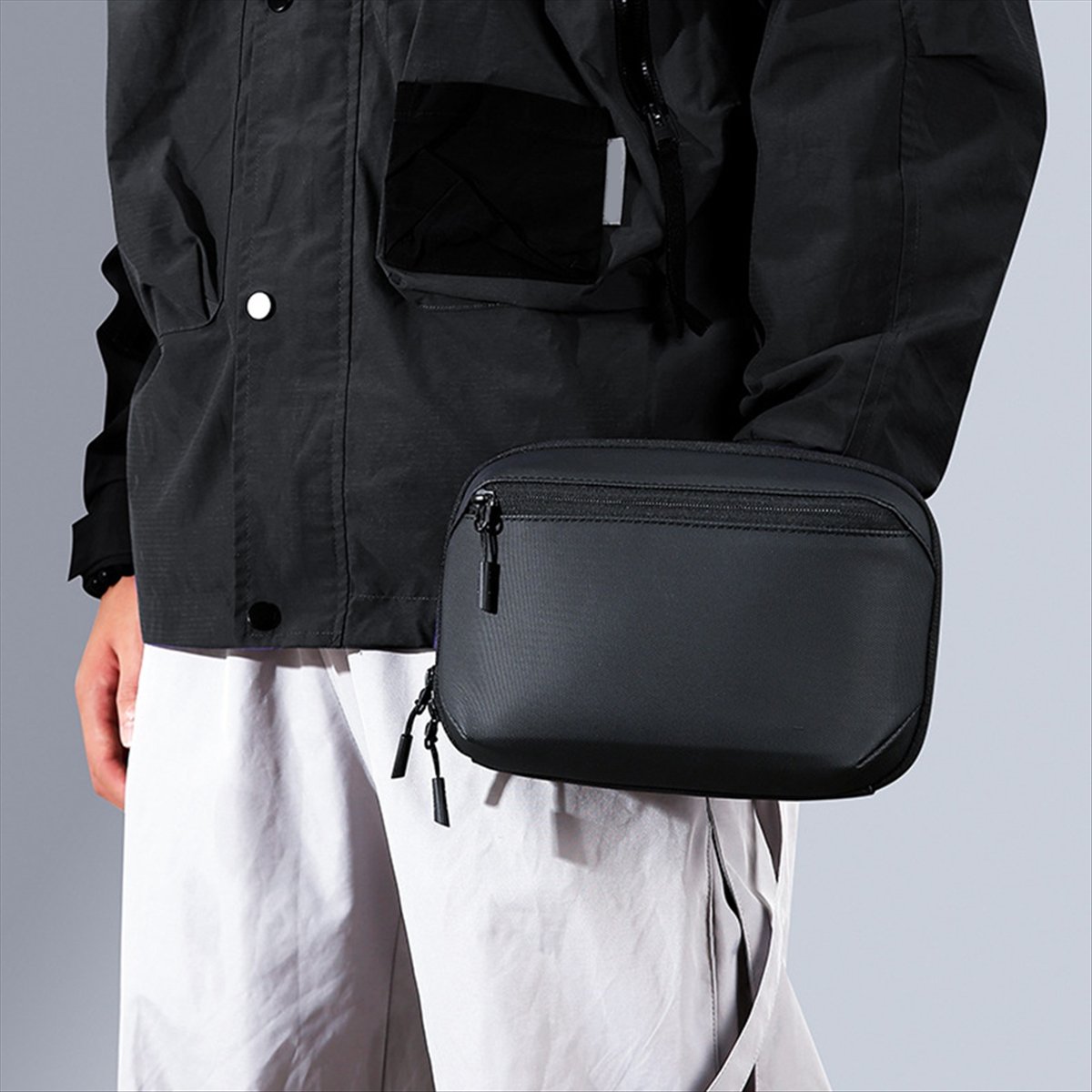 ☶❈＊♥AC1578-Waterproof Tech Pou - Tech Accessories Case ulasan dan harga